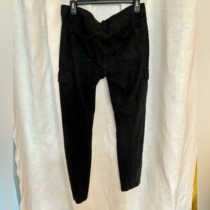 Cabi Skinny Cargo Leggings Pants Gray Size 8 Style 557 Ponte Knit